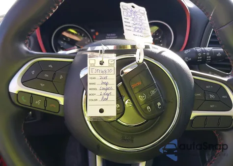 2018 Jeep Compass Trailhawk 4X4 from USA, damaged, VIN 3C4NJDDB3JT116870